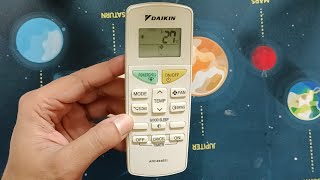 Daikin AC Remote Control | Daikin AC Remote Settings | Daikin AC Remote Buttons Explained