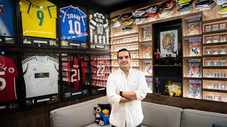 Room Tour - Man Cave - Football Memorabilia and more!