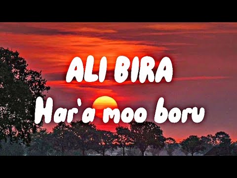 Ali Bira   Hara moo boruLyrics   Oromo Music