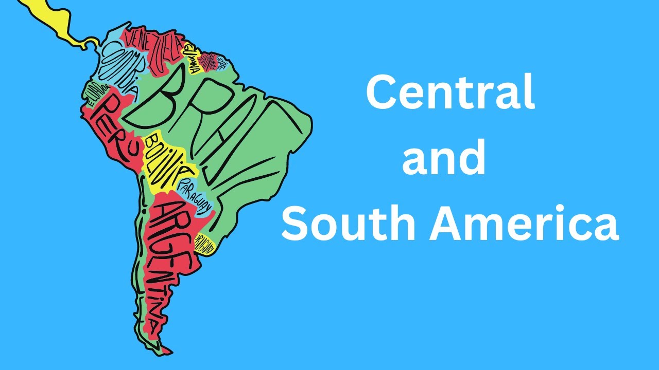 Countries of Central and South America 