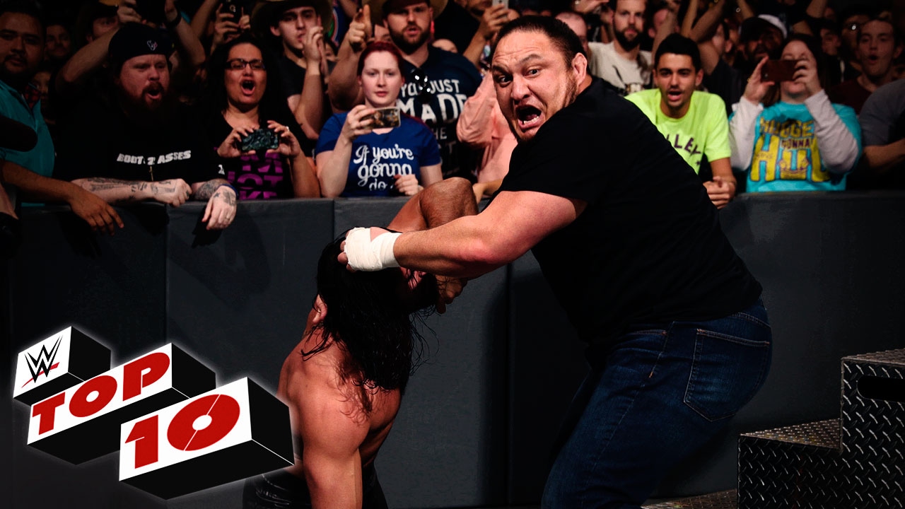 Top 10 Raw moments WWE Top 10, Jan. 30, 2017 YouTube