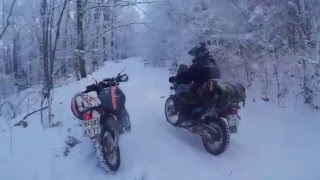 зимнее эндуро мото путешествие Крым, г. Замана(И не седится же в Новогодние праздники, и вроде выпить не хочется, а приключений .... приключений подавай!..., 2016-03-11T10:38:38.000Z)