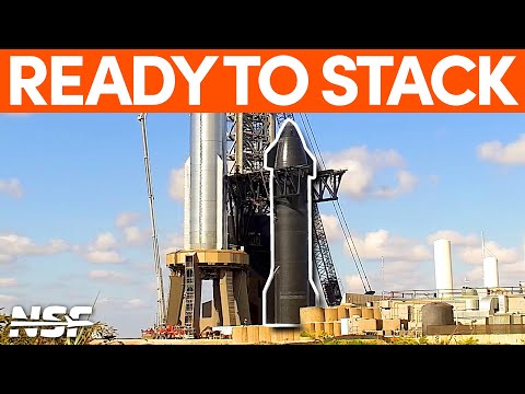 Starship Will Be Stacked For Flight Soon | SpaceX Boca Chica