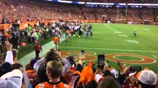 Broncos Peyton Manning Record Breaking Touchdown Pass