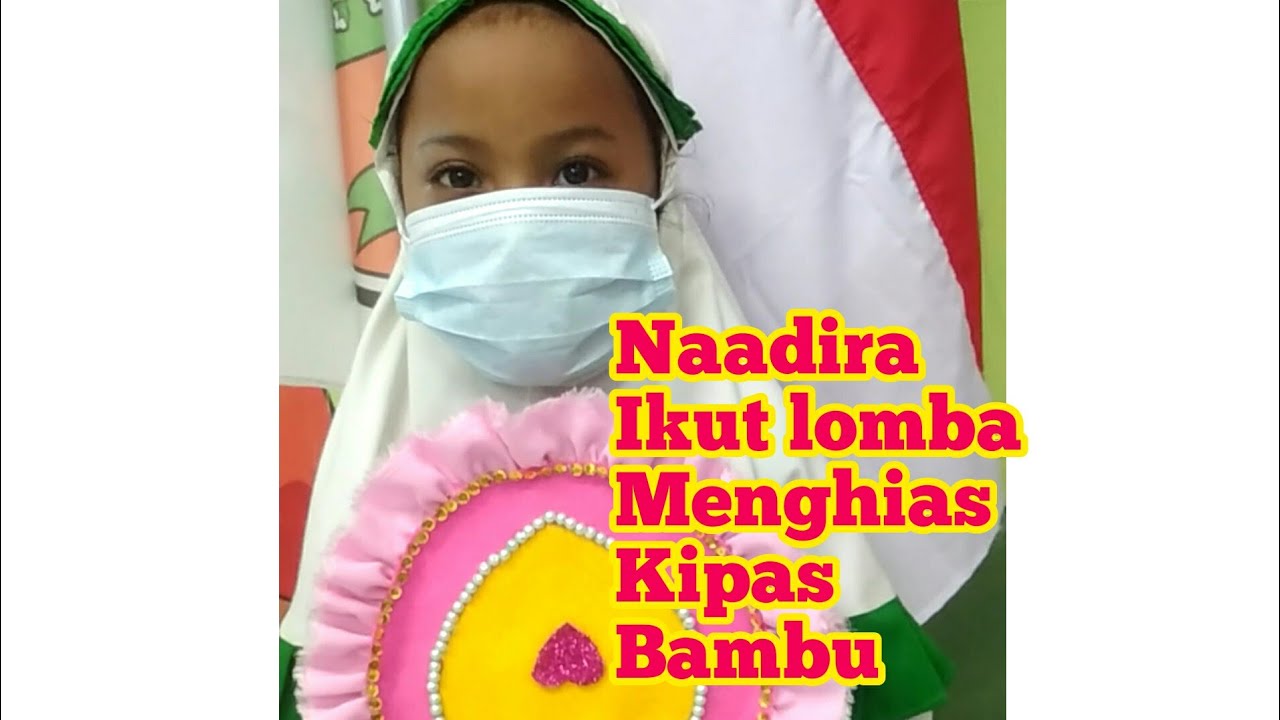 Menghias Kipas Bambu