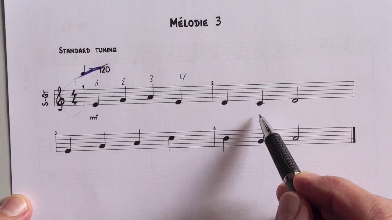 Déchiffrer une partition I.