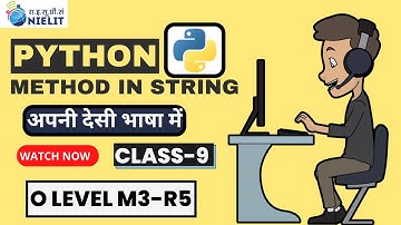 Python O level Full course in Hindi | Python for beginners in Hindi | m3r5 python Class-9 String