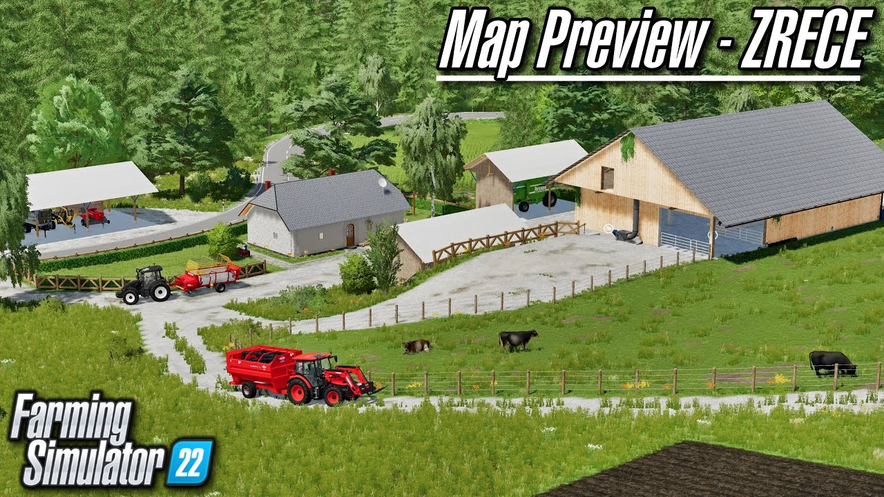 Map Preview - Zrece (by WOLFex) | Farming Simulator 22