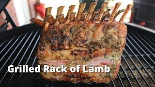 Grilled Rack of Lamb on Big Green Egg | Herb Crusted Rack of Lamb Recipe with Malcom Reed