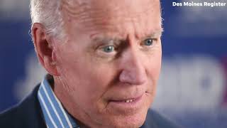 Joe Biden in Iowa: 'I don't talk about Donald Trump'