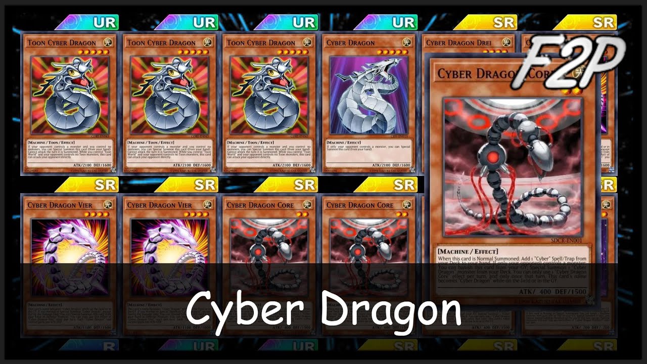 CYBER DRAGON - F2P/P2W Deck Analysis & Testing [Yu-Gi-Oh! Duel Links]