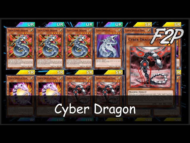 yu gi oh duel links cyber dragon deck Need a F2P for Yu-Gi-Oh! Links? Well I got a deck for you! Go check out my latest Duel video on a F2P Cyber Dragon Deck :D # This Cyber dragon Deck is
