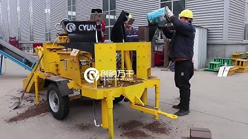 Build hydraform bricks with M7MI TWIN super clay brick making machine