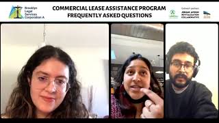 NYC Commercial Lease Assistance Program FAQ Session w/ Brooklyn-A