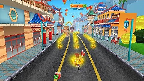 Subway Bus Rush Android iOS/APK Gameplay Walkthrough Game vid#5 | New Gold Run |  #Fielder Gaming