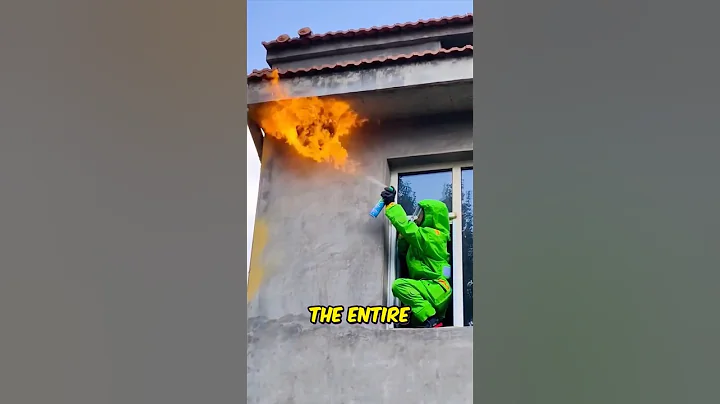 Man Destroys Beehive With Fire #shortsvideo