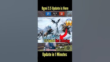 😱How To Update Bgmi 3.5 Version /Bgmi 3.5 Update Option Not Showing /Bgmi Me 3.5 Update Kab Aayega ?