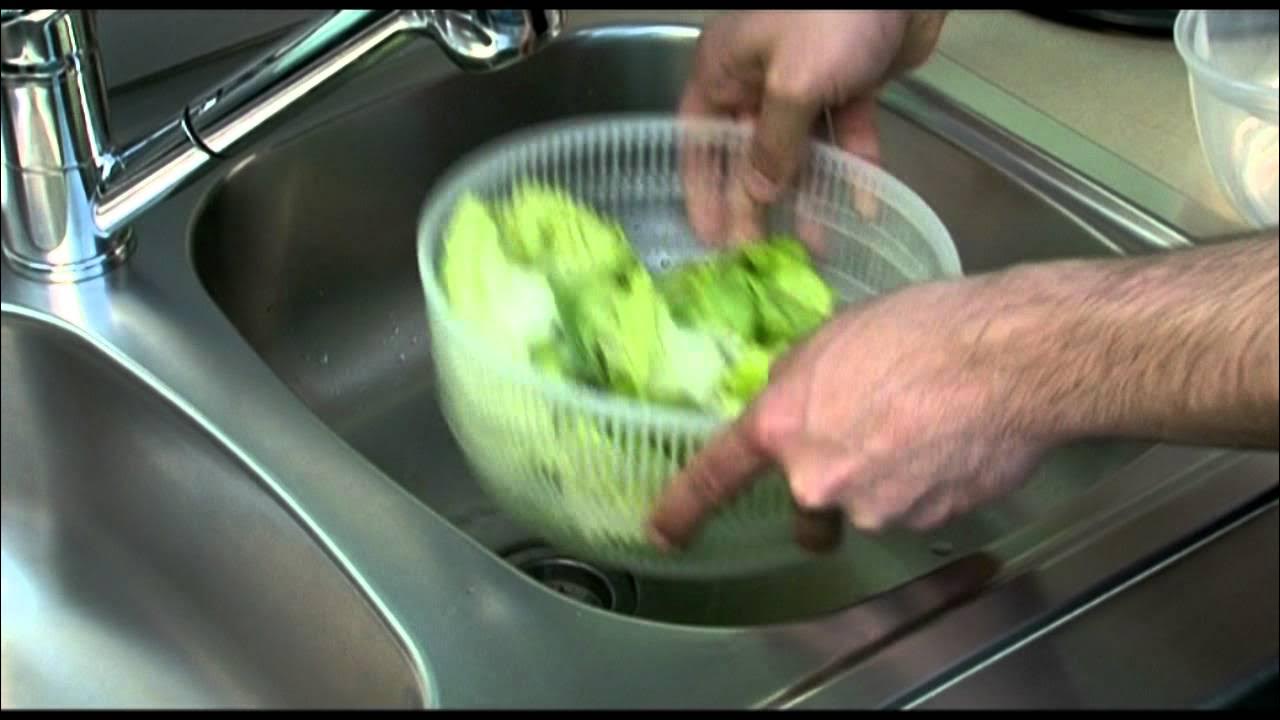 Cómo se usa: centrifugadora de verduras Handy 