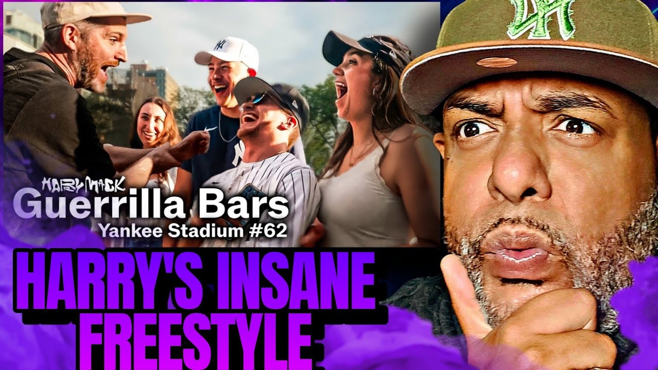 HMACK IN THE BRONX!!! | Yankee Stadium Freestyles | Harry Mack Guerrilla Bars 62 New York City