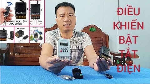 THIẾT BỊ ĐIỀU KHIỂN BẬT TẮT ĐIỆN TỪ XA HẸN GIỜ KG316 TỰ ĐỘNG BẬT TẮT ĐIỆN MÁY BƠM BÓNG ĐÈN