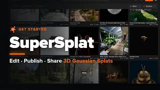 Details SuperSplat: Edit, Publish and Share 3D Gaussian Splats Guide