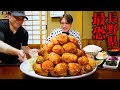 【大食い】ソフトボール級…。長野県最恐の町中華で巨大唐揚げ定食5kgを注文したら店内ざわついた…。【李紅蘭】