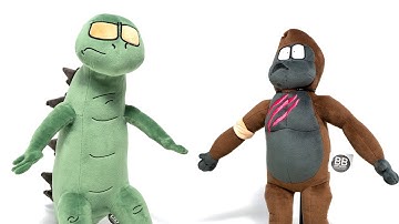 TvM PLUSHIE reactions! — TRIANGLE vs MONKEY