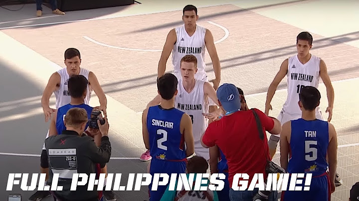 New Zealand v Philippines - Game of the Day (Day 2) - 2016 FIBA 3x3 U18 World Championships