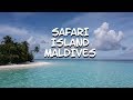 Safari Island Resort Maldives | Safari boat trip | manta rays & dolphins | GoPro Holiday Video