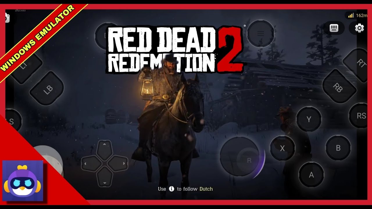 RED DEAD REDEMPTION 2 ANDROID GAMEPLAY / WINDOWS EMULATOR (CHIKKI