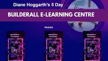 Builderall Elearning Centre Build your Own Course Builderall Tutorial