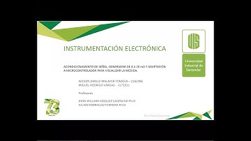 RTD PT100 ARDUINO, Acondicionamiento de señal, Generados de 4-20 mA