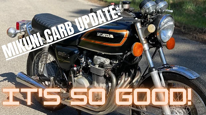 "Revolutionary Mikuni Carb Kit Transforms Honda CB550!" #hondacb550 #cb550 #vintagemotorcycles