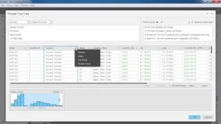 Profiling data with MicroStrategy
