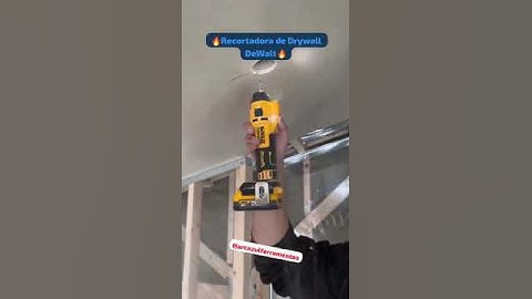 Recortadora de Drywall Multidirecional 20V Dewalt DCS551B-B3  #dewalt #arcazulferramentas #drywall