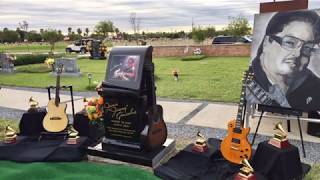 Jimmy Gonzalez Unveiling in Brownsville Texas with Cemetery Tim