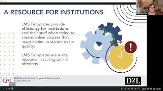 Leveraging LMS Templates for Faculty Support and Enhanced Student Success