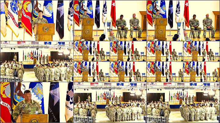 CJTF-HOA Command Senior Enlisted Leader Change of Responsibility Ceremony