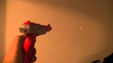 NES Nintedo Zapper modded with LASER pointer