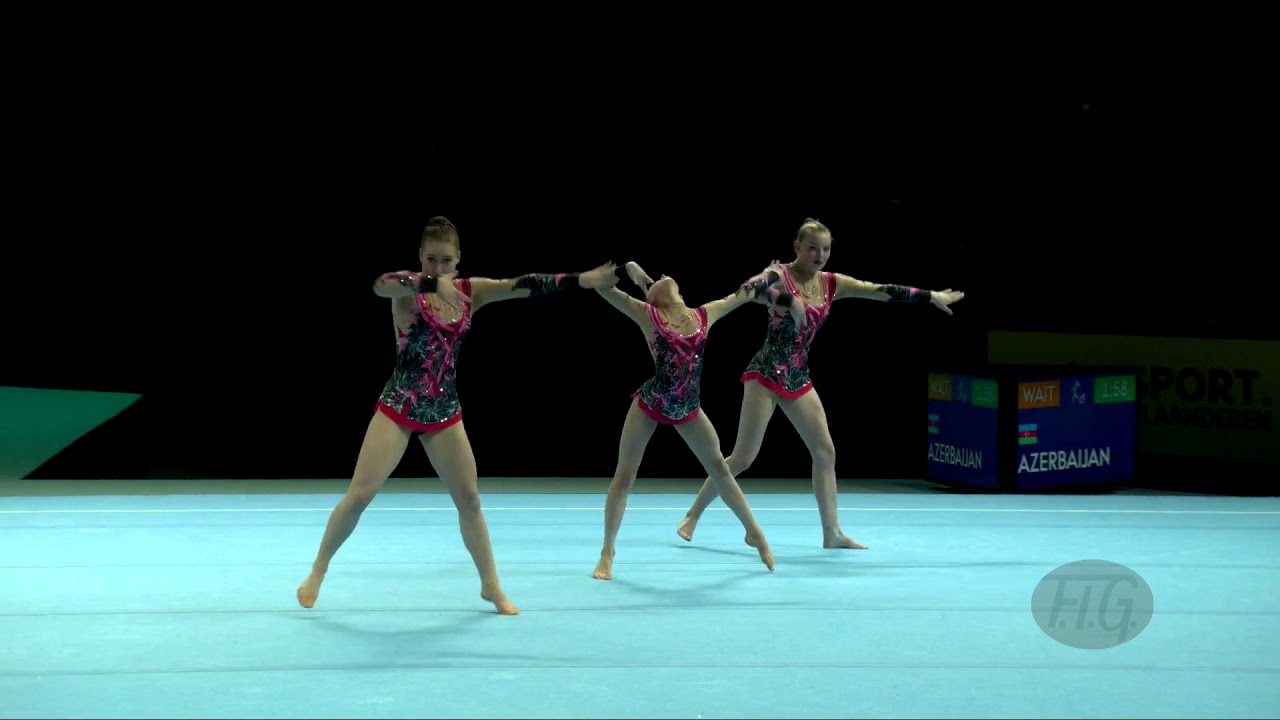 Germany 1 (GER) - 2018 Acrobatic Worlds, Antwerpen (BEL) - Balance  Women's Group