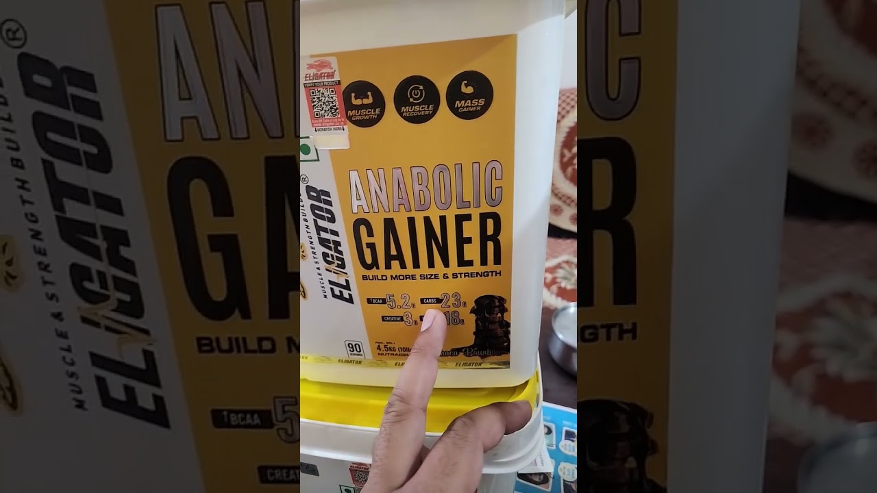 Best offer on ELIGATOR ANABOLIC MASS GAINER 💪🔥 CALL FOR ORDER 9045228411 🇮🇳🇮🇳🙏🙏