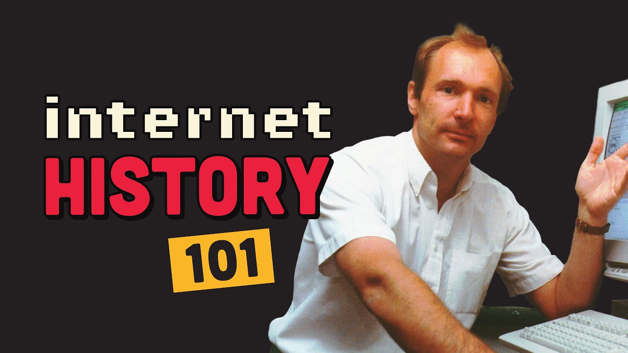 The weird history of the internet...