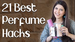 21 Best Perfume Hacks / My Perfume Collection / Perfume Tips and Tricks  - Ghazal Siddique screenshot 1