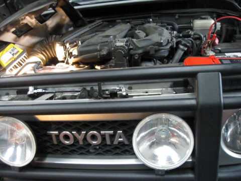 Toyota Fj Alternator Replasement Youtube