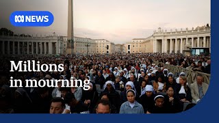 Catholics around the world in mourning for Pope Francis | ABC NEWS