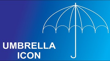 How to Make Umbrella Icon In CorelDraw
