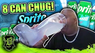 Chugging 8 Cans Of Sprite Chill at Katz Deli w/Mason Conrad