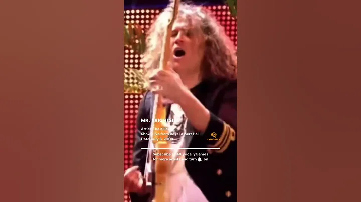 The Killers playing at Royal Albert Hall looks like a great time. #shorts