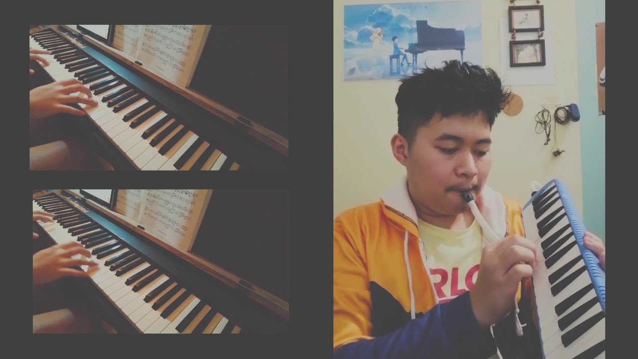 Your Lie in April ED 2 Orange Keyboard and Melodica Cover YouTube