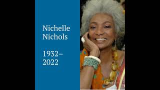 #Shorts Obit: Nichelle Nichols (1932–2022)